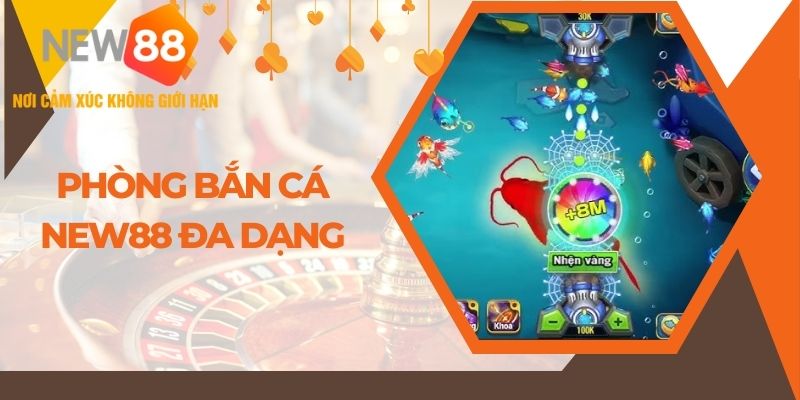 Cách chơi tại sảnh bắn cá NEW88